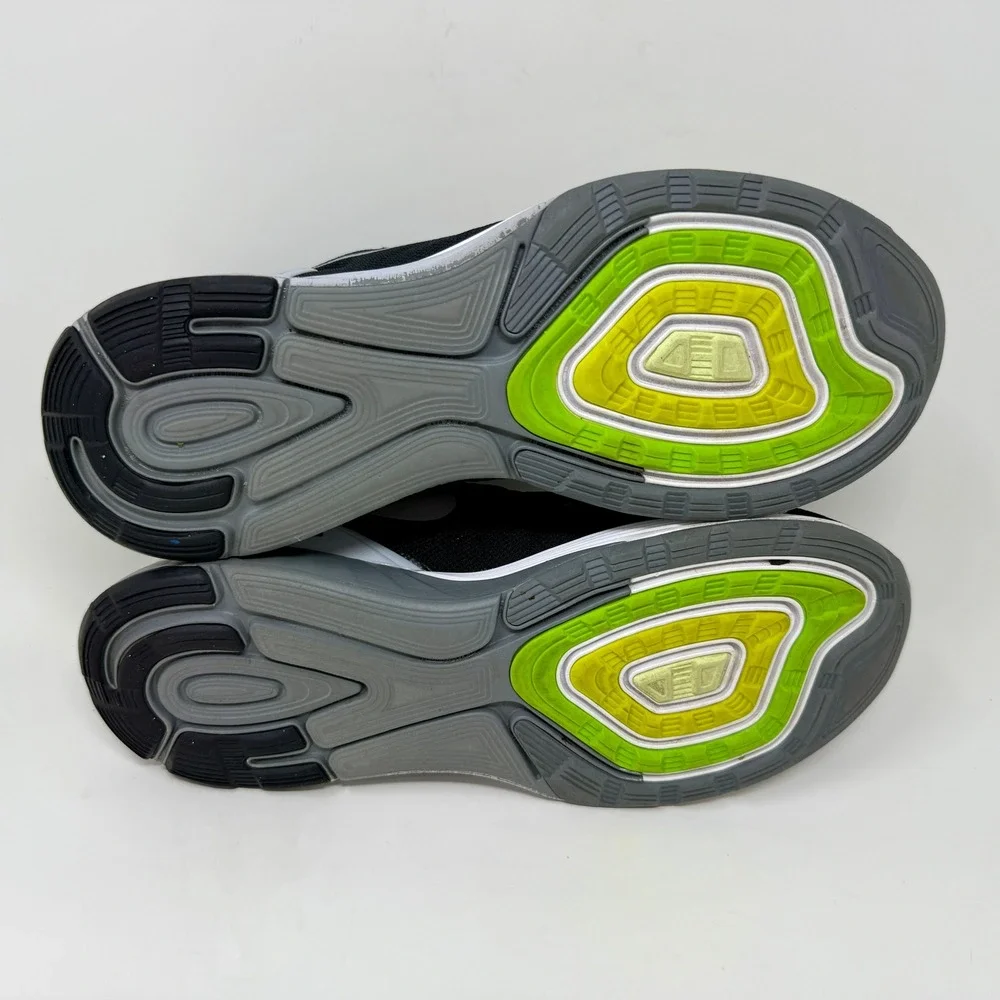 Nike LunarGlide 6 Running Shoes Black‎ White 654434-001 Size Women's 10